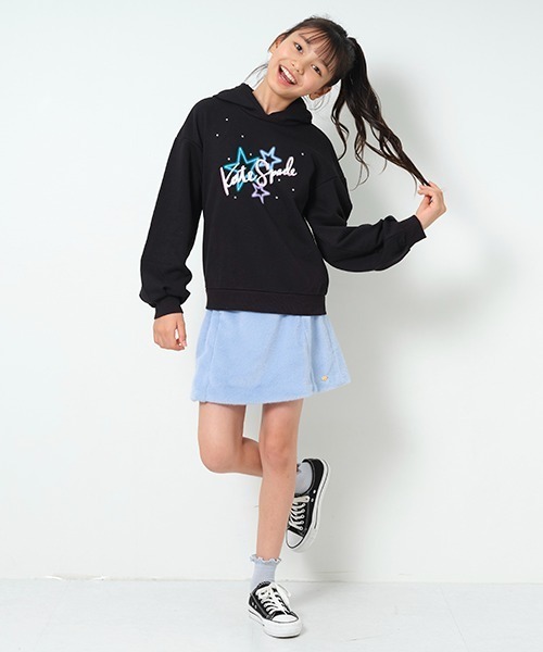 ケイトスペード　3way パーカー　ネイビーラメ　120 kate spade new york kids（ケイトスペードニューヨーク）の