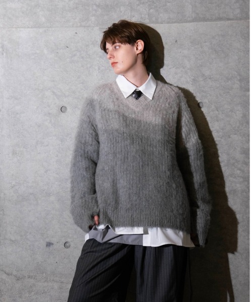 セール】グラデーションVネックニット（ニット/セーター）｜VI E DIT