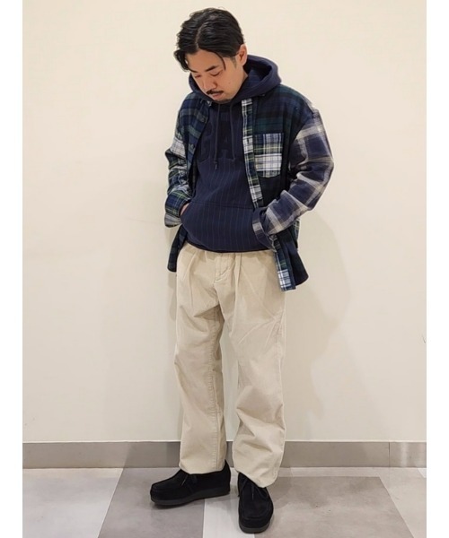GAP(ギャップ)の「GAPテクスチャーアーチロゴ パーカー(ユニセックス)(パーカー・メンズ・ネイビー/ブラウン/ホワイト系その他・L/XL/M/XS/S)」の22枚目の写真