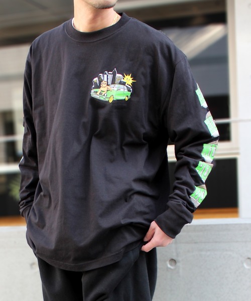 【セール】【HUF】ハフ 40HUF 97 L/S TEE 長袖 ロングスリーブ Tシャツ TS02006（Tシャツ/カットソー）｜HUF（ハフ）