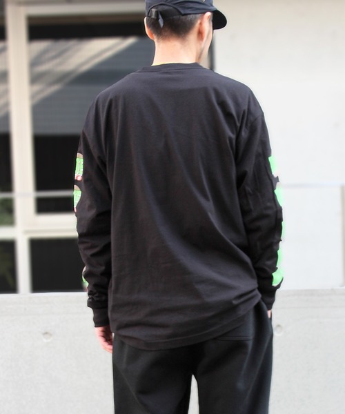 【セール】【HUF】ハフ 40HUF 97 L/S TEE 長袖 ロングスリーブ Tシャツ TS02006（Tシャツ/カットソー）｜HUF（ハフ）