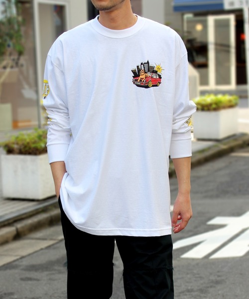 【セール】【HUF】ハフ 40HUF 97 L/S TEE 長袖 ロングスリーブ Tシャツ TS02006（Tシャツ/カットソー）｜HUF（ハフ）