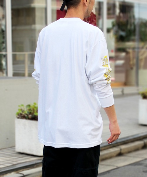 【セール】【HUF】ハフ 40HUF 97 L/S TEE 長袖 ロングスリーブ Tシャツ TS02006（Tシャツ/カットソー）｜HUF（ハフ）