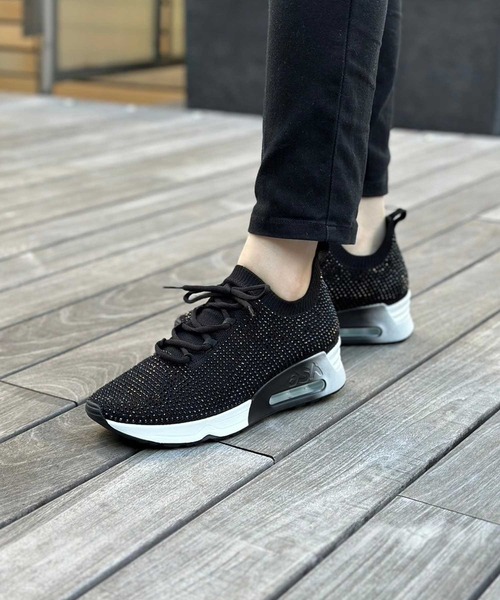 ASH（アッシュ）の「【LUCKY STRASS】ビジュースニーカー（スニーカー・レディース・ホワイト/ブラック・37/36/39/35/40/38）」の7枚目の写真