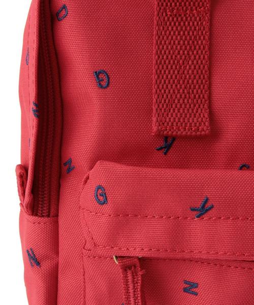 green label relaxing（グリーンレーベルリラクシング）の「GLRスクエアDaypackⅡ◆（バックパック/リュック・キッズ・ケリー/ネイビー/レッド・フリー）」の7枚目の写真