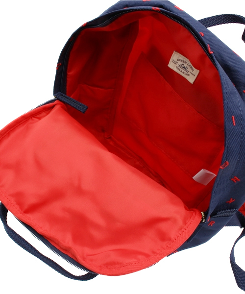 green label relaxing（グリーンレーベルリラクシング）の「GLRスクエアDaypackⅡ◆（バックパック/リュック・キッズ・ケリー/ネイビー/レッド・フリー）」の9枚目の写真
