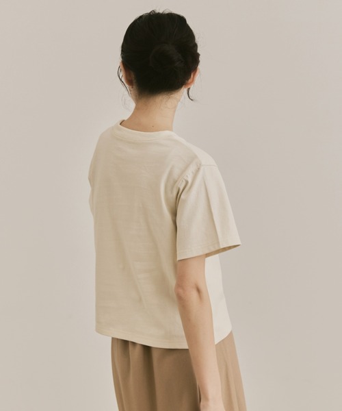 moi tytto（モイテュット）の「moi tyttoプリントTシャツ（T