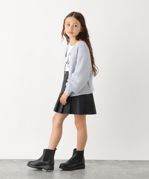 GLOBAL WORK(グローバルワーク)の「ムテキプリプリデニムスカート/976059(デニムスカート・キッズ・ブルー/ライトブルー/ブラック・120cm/130cm/140cm/150cm/160cm/170cm)」の16枚目の写真