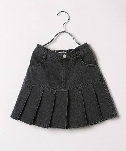 GLOBAL WORK(グローバルワーク)の「ムテキプリプリデニムスカート/976059(デニムスカート・キッズ・ブルー/ライトブルー/ブラック・120cm/130cm/140cm/150cm/160cm/170cm)」の14枚目の写真