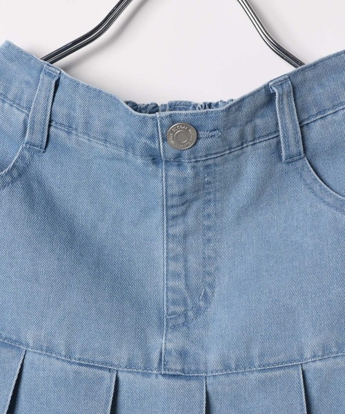 GLOBAL WORK(グローバルワーク)の「ムテキプリプリデニムスカート/976059(デニムスカート・キッズ・ブルー/ライトブルー/ブラック・120cm/130cm/140cm/150cm/160cm/170cm)」の11枚目の写真