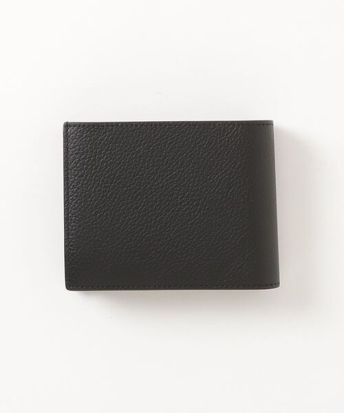 dunhill（ダンヒル）の「【DUNHILL/ダンヒル】本革 ロゴ刻印メタルプレート 二つ折り財布（財布・メンズ・ブラック・FREE）」の10枚目の写真