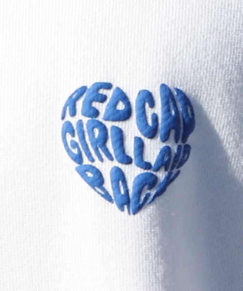 Red Cap Girl（レッドキャプガール）の「Red Cap Girl ハートイラストハーフジップ（スウェット・メンズ・アイボリー/ネイビー/ダークグレー/アッシュグレー・X-LARGE/MEDIUM/LARGE）」の21枚目の写真