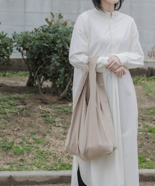 URBAN RESEARCH DOORS(アーバンリサーチドアーズ)の「DOORS LIVING PRODUCTS ショッパーバッグ(エコバッグ/サブバッグ・レディース・ベージュ/ライトブルー・ONE)」の2枚目の写真