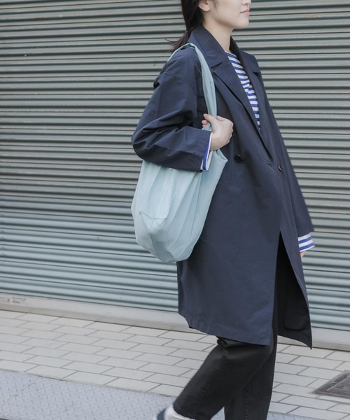 URBAN RESEARCH DOORS(アーバンリサーチドアーズ)の「DOORS LIVING PRODUCTS ショッパーバッグ(エコバッグ/サブバッグ・レディース・ベージュ/ライトブルー・ONE)」の11枚目の写真