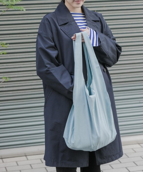 URBAN RESEARCH DOORS(アーバンリサーチドアーズ)の「DOORS LIVING PRODUCTS ショッパーバッグ(エコバッグ/サブバッグ・レディース・ベージュ/ライトブルー・ONE)」の14枚目の写真