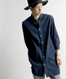 WEGO | WEGO/コットンリネンロングシャツ(シャツ/ブラウス)