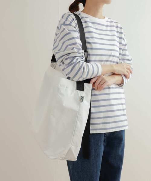 Drifter（ドリフター）の「DRIFTER　PLAIN SHOULDER BAG（ショルダーバッグ・レディース・モカ/ホワイト/ブラック・FREE）」の5枚目の写真