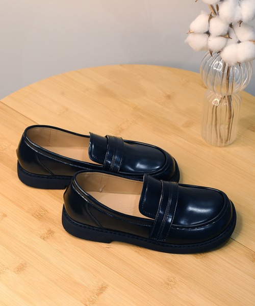 shoes365(シューズスリーシックスファイヴ)の「【shoes365】柔らかくて軽量 学院風 ローファー(ローファー・レディース・チョコ/ブラック・22.0cm/21.5cm/21.0cm/20.5cm/23.5cm/23.0cm/22.5cm)」の21枚目の写真