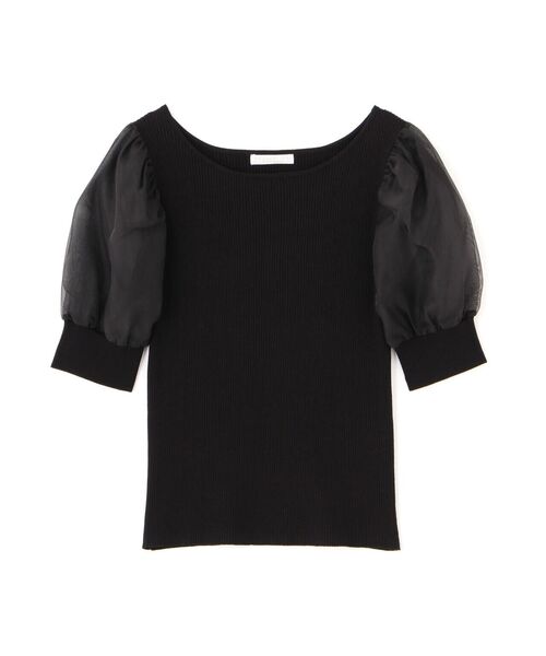 PROPORTION BODY DRESSING(プロポーションボディドレッシング)の「シアーパフニット / 1214170403(ニット/セーター・レディース・ブルー/ブラック/ホワイト系その他・SMALL/MEDIUM)」の22枚目の写真