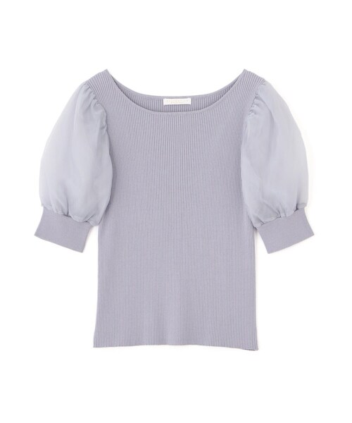 PROPORTION BODY DRESSING(プロポーションボディドレッシング)の「シアーパフニット / 1214170403(ニット/セーター・レディース・ブルー/ブラック/ホワイト系その他・SMALL/MEDIUM)」の17枚目の写真