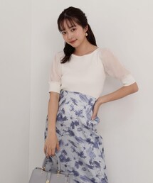 PROPORTION BODY DRESSING | シアーパフニット / 1214170403(ニット/セーター)