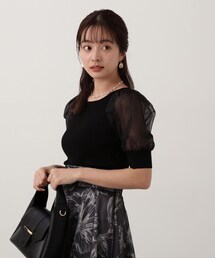 PROPORTION BODY DRESSING | シアーパフニット / 1214170403(ニット/セーター)