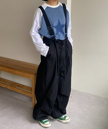 【UNISEX】【GEVACO / ゲバコ】ライトキャンバスオーバーパンツ