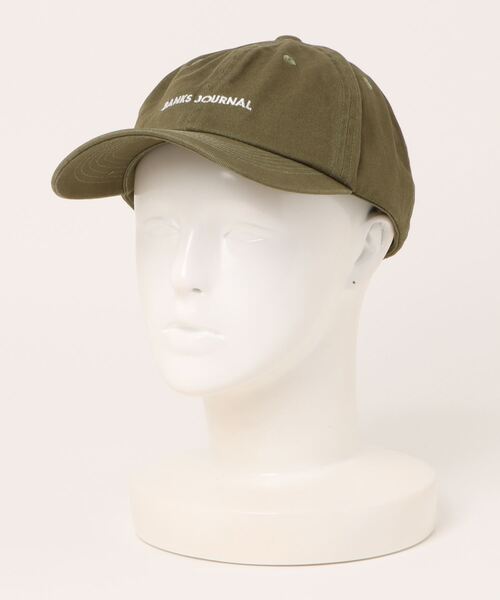 BANKS(バンクス)の「CAP/BANKS(バンクス)オリジナル刺繍ロゴ入りツイルフラットバイザーキャップ(キャップ・メンズ・ベージュ/ブラック/オリーブ・FREE)」の3枚目の写真