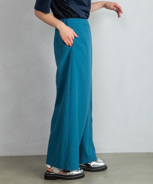 MARECHAL TERRE（マルシャルテル）の「プリーツパンツ（その他パンツ・レディース・ブラック/チャコールグレー/ブルー系その他/ベージュ・MEDIUM）」の20枚目の写真