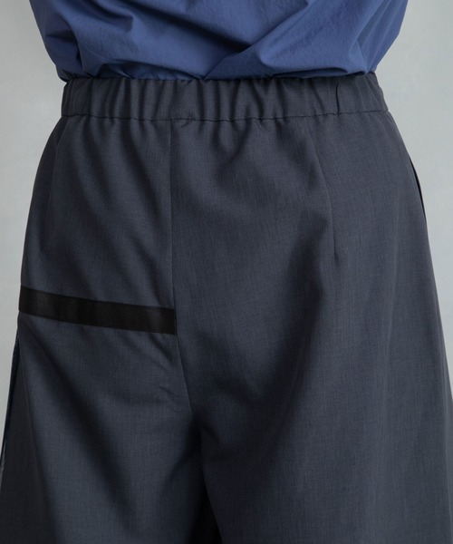 MARECHAL TERRE（マルシャルテル）の「プリーツパンツ（その他パンツ・レディース・ブラック/チャコールグレー/ブルー系その他/ベージュ・MEDIUM）」の12枚目の写真