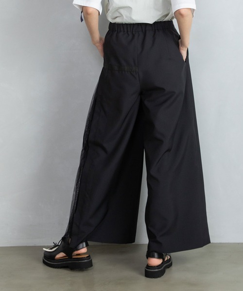 MARECHAL TERRE（マルシャルテル）の「プリーツパンツ（その他パンツ・レディース・ブラック/チャコールグレー/ブルー系その他/ベージュ・MEDIUM）」の14枚目の写真