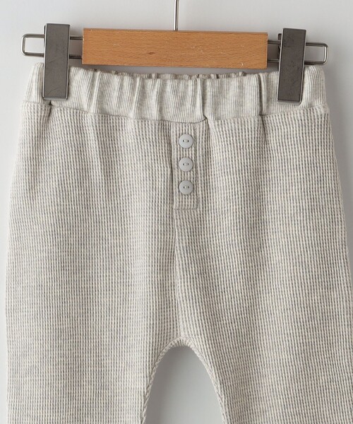 SHIPS(シップス)の「SHIPS KIDS:80~90cm / ワッフル パンツ(その他パンツ・キッズ・ネイビー/ライトグレー/オフホワイト・80/90)」の5枚目の写真