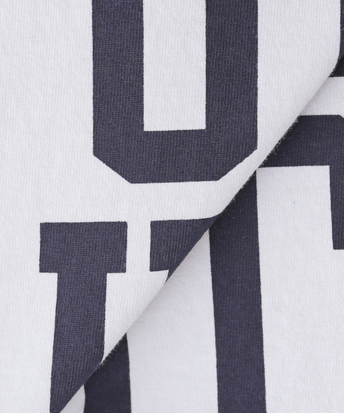 JOURNAL STANDARD LUXE（ジャーナルスタンダード　ラックス）の「《追加》プリントリメイクリブロンT TURNS LUCKS（Tシャツ/カットソー・レディース・ネイビー/ベージュ・MEDIUM/SMALL）」の9枚目の写真