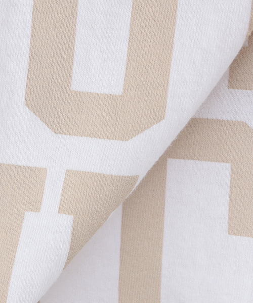 JOURNAL STANDARD LUXE（ジャーナルスタンダード　ラックス）の「《追加》プリントリメイクリブロンT TURNS LUCKS（Tシャツ/カットソー・レディース・ネイビー/ベージュ・MEDIUM/SMALL）」の4枚目の写真