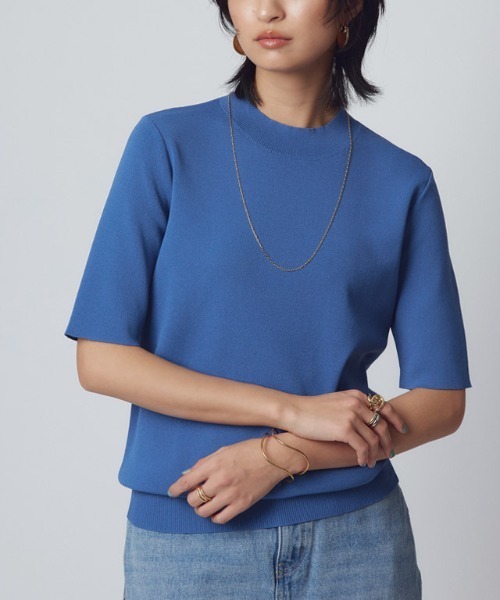 RASW]ハーフスリーブニット（ニット/セーター）｜RASW（ラス）の