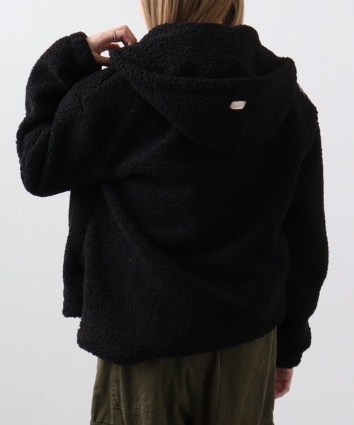 DIMENSIONE danza（ディメンシオーネ ダンツァ）の「フリースブルゾン（ブルゾン・レディース・ブラック・MEDIUM/SMALL/X-SMALL）」の4枚目の写真