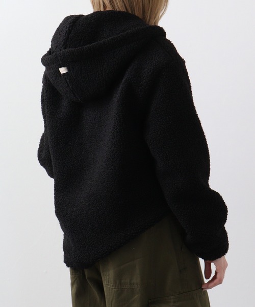 DIMENSIONE danza（ディメンシオーネ ダンツァ）の「フリースブルゾン（ブルゾン・レディース・ブラック・MEDIUM/SMALL/X-SMALL）」の5枚目の写真