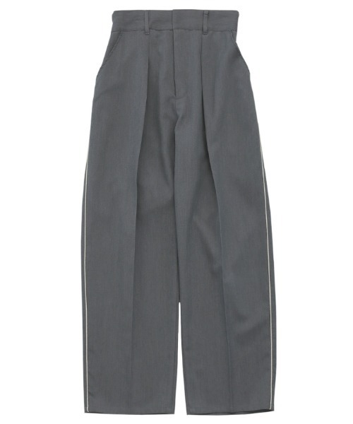 select MOCA（セレクトモカ）の「パイピングサイドラインスラックス（スラックス・レディース・ブラック/グレー・LARGE/MEDIUM）」の13枚目の写真