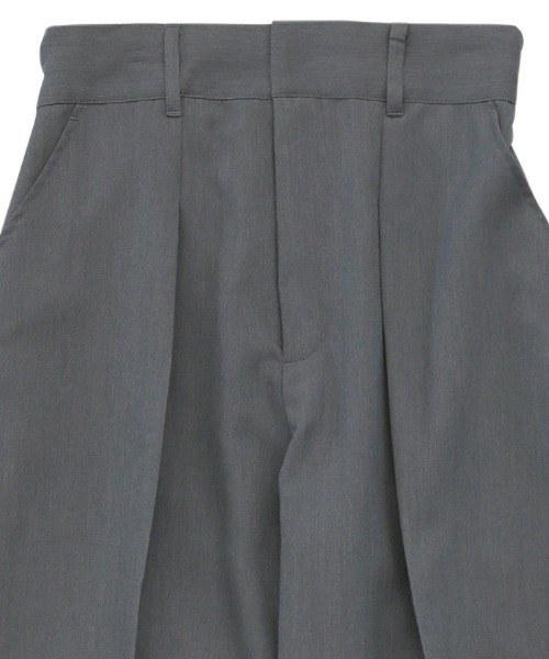 select MOCA（セレクトモカ）の「パイピングサイドラインスラックス（スラックス・レディース・ブラック/グレー・LARGE/MEDIUM）」の5枚目の写真