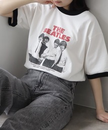 【THE BEATLES/ザ ビートルズ】ヴィンテージグラフィックプリント ショートスリーブTシャツ
