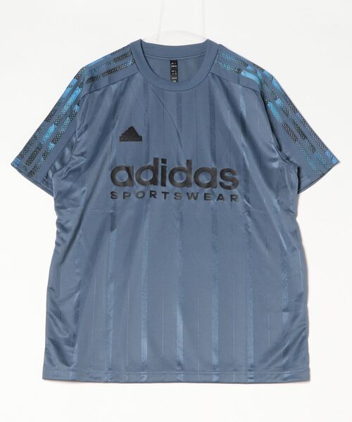 adidas（アディダス）の「アディダス adidas M TIRO Tシャツ2（Tシャツ/カットソー・メンズ・ネイビー/グレー/ブラック・LL/3L/S/M/L）」の3枚目の写真