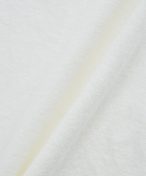ADAM ET ROPE'(アダムエロペ)の「《新色追加》【Albini/アルビニ】オーガニック ポンチ ドロップショルダー ビッグ Tシャツ(Tシャツ/カットソー・メンズ・ライトグレー/ダークブラウン/ホワイト系その他2/ブラック/イエロー系その他・L/M)」の15枚目の写真