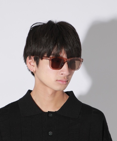 Anui(アニュイ)の「【UNISEX】フラットレンズサングラス(サングラス・レディース・グレー/ブラウン・FREE)」の16枚目の写真