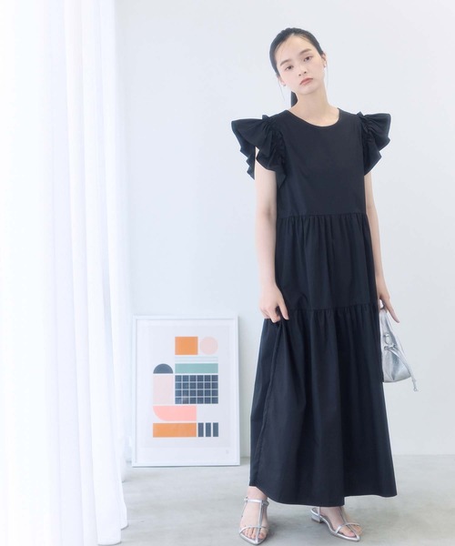 CHICWISH★ティアードフリル総レースワンピース☆ フリルティアードワンピース(ワンピース)|fifth(フィフス