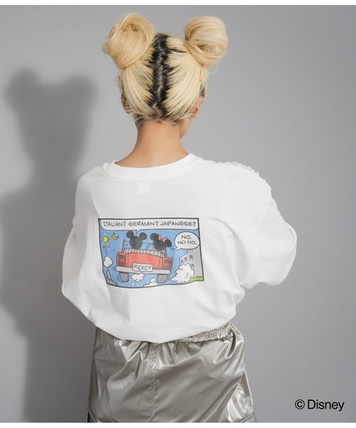 ANAP（アナップ）の「【ミッキーマウス】 ANAP 3パターンアソート Tシャツ（Tシャツ/カットソー・レディース・その他/その他2/その他3・FREE）」の2枚目の写真