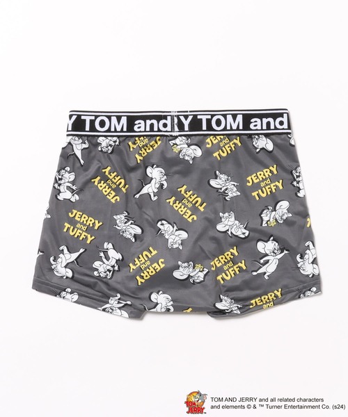 Tom&Jerry(トムアンドジェリー)の「【トムとジェリー】ボクサーパンツ(ボクサーパンツ・メンズ・チャコールグレー・MEDIUM/LARGE/X-LARGE)」の3枚目の写真