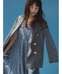 FRAY I.D（フレイ アイディー)フリンジジャガードカシュクールワンピース Amazon.co.jp: [フレイ アイディー] フリンジジャガード