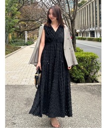 frayid フレイアイディー　フリンジジャガードカシュクールワンピース　IVR 楽天市場】【予約】(期間限定12%OFF) FRAY I.D フレイアイディー