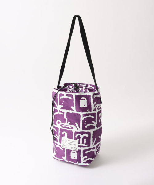 SAYHELLO（セイハロー）の「【SAYHELLO / セイハロー】Zerosy Laundry Bag（ショルダーバッグ・メンズ・イエロー/パープル・FREE）」の2枚目の写真