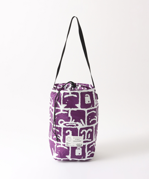 SAYHELLO（セイハロー）の「【SAYHELLO / セイハロー】Zerosy Laundry Bag（ショルダーバッグ・メンズ・イエロー/パープル・FREE）」の16枚目の写真